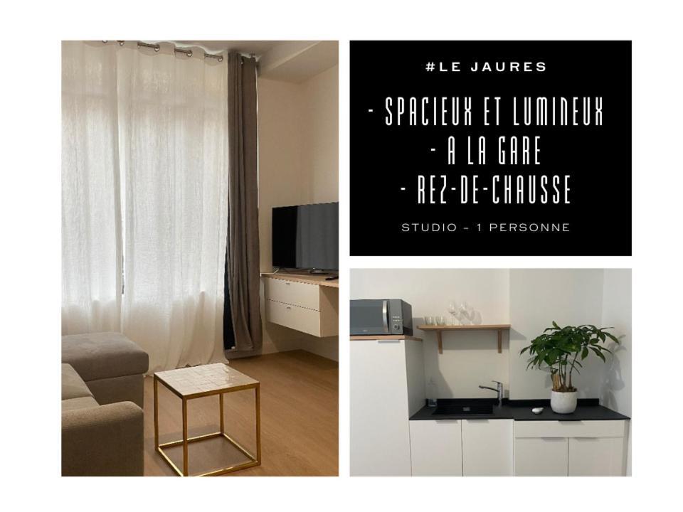 #Le Jaures - Studio A La Gare - Neuf Et Lumineux Brive-la-Gaillarde Exteriör bild